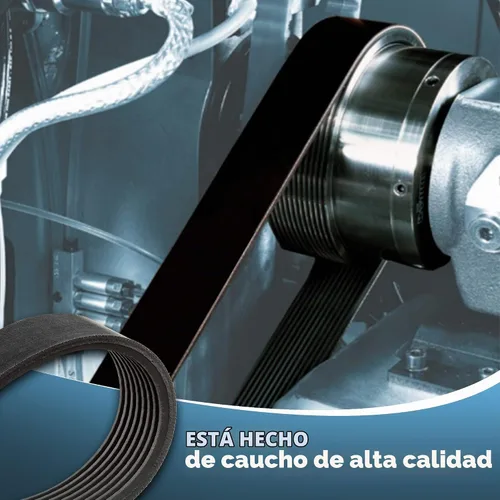 Vista 4 de BT012100AV, correa de compresor de aire de 8 costillas