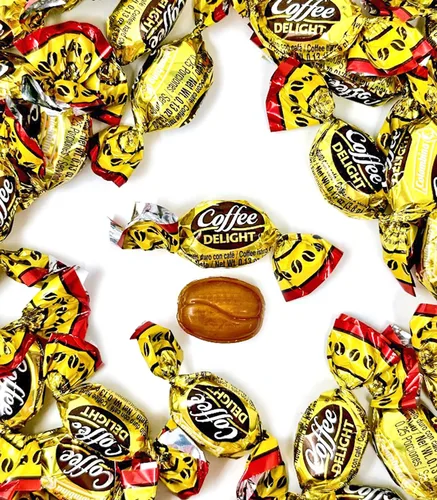 Vista 2 de SweetGourmet Coffee Delight - Caramelo duro a granel Hecho con café 100% colombiano 1 libra