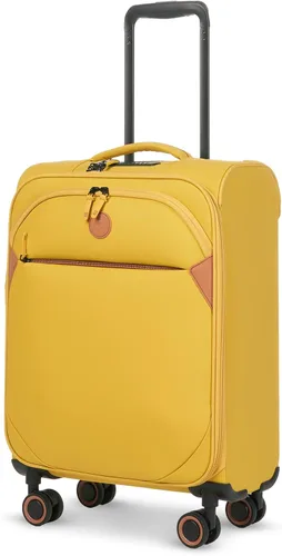 Vista 28 de Verage Cambridge - Maleta ligera con ruedas giratorias expandibles, Negro -, Conjuntos de equipaje negro Softside