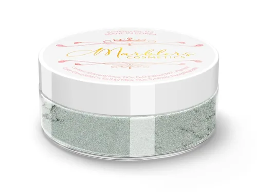 Vista 145 de MARBLERS Polvo de mica natural grueso [perla azul acero] 0.11 onzas (0.11 oz) altamente pigmentado no tóxico, vegano, libre de crueldad animal