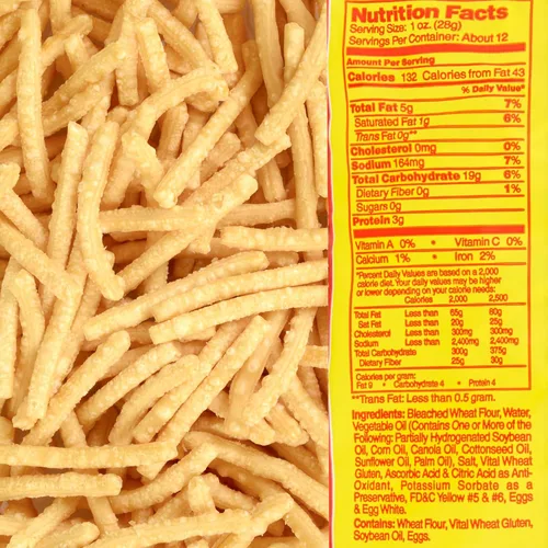 Vista 2 de Sun Luck Chow Mein Fideos de 12 onzas – Fideos de huevo clásicos de estilo chino para saltear, Chow Mein & Lo Mein; cocción rápida, versátil básico