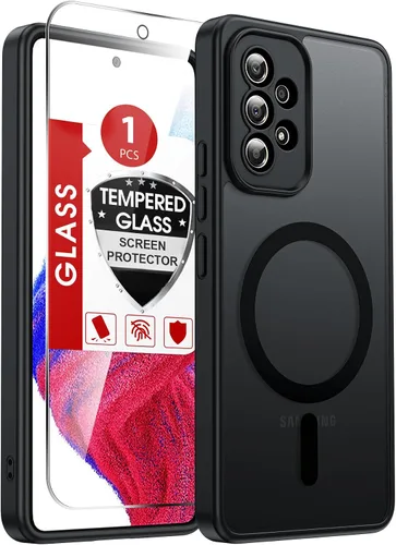 Vista 114 de LeYi Funda para teléfono Samsung-S23: protector de pantalla e imán MagSafe Púrpura