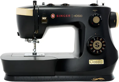 Vista 10 de SINGER Super paquete de edición especial Máquina de coser clásica 500 de inspiración vintage más funda de transporte Motor fuerte, 23 puntadas