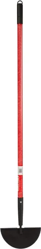 Vista 3 de Workforce Tools - Pala de punta redonda, mango de fibra de vidrio resistente de 28 pulgadas, cabeza de acero de calibre 16 resistente