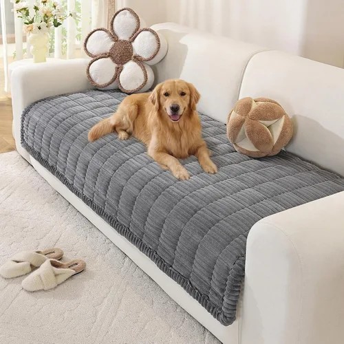 Vista 37 de OstepDecor Funda de sofá para perros, funda de sofá lavable antideslizante para mascotas, funda de sofá suave para sofá, sofá biplaza y seccional