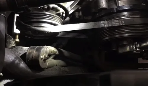 Vista 2 de 3458 Herramienta de instalación de correa de A/C compatible con motores BMW V8 N62 Diseñado para cinturones elásticos BMW N62 V8. Instala