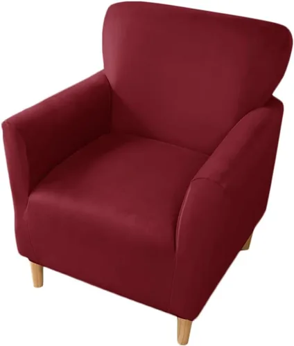 Vista 12 de XMAYODS Funda elástica para silla de club, fundas para silla de bañera, funda suave para sillón, protector de muebles extraíble, funda para silla