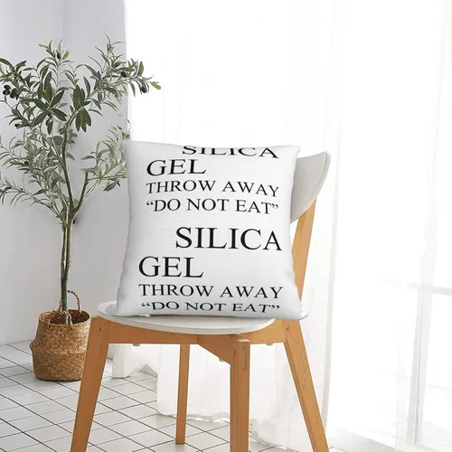Vista 5 de Paquete de fundas de almohada de gel de sílice para sofá, hogar, cama, sala de estar, fundas de almohada decorativas de 16 x 16 pulgadas