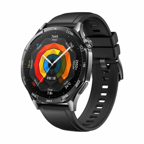 Vista 2 de Reloj Hombre Huawei Watch GT 5 Negro 1,43" 46 mm