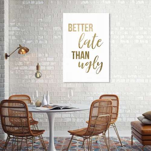 Vista 3 de Oliver Gal Better Late Than Fey, 24 x 36 pulgadas, lienzo