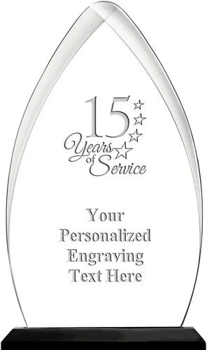 Vista 19 de Crown Awards Premio Acrílico Personalizado con Grabado Gateway Skyline de 6.75 Pulgadas