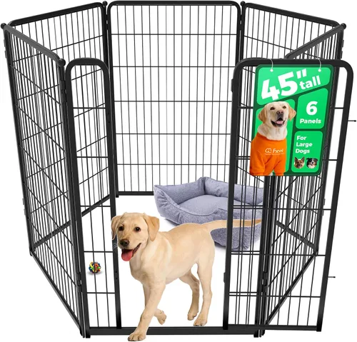 Vista 15 de FXW Homeplus Unleashed Corralito para Perros de Interior - Juego Sin Estrés y Seguro, Resistente de 24 Pulgadas 2 Paneles Corralito para Cachorros