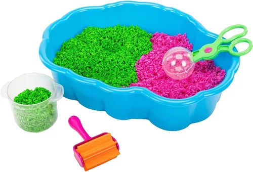 Vista 4 de Educational Insights Pluffle® Estación Sensorial - Juego de Espuma para Contenedor Sensorial, Alternativa Sin Desorden a los Juguetes de Arena