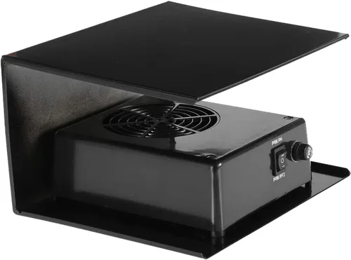 Vista 7 de Secador de esmalte de uñas de 300 W, secado rápido, secado rápido, secado de uñas, secador de esmalte de gel para manos y pies, viento caliente