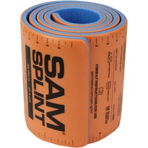 Vista 3 de Sam Splint Veterinarios – Naranja/Azul 36