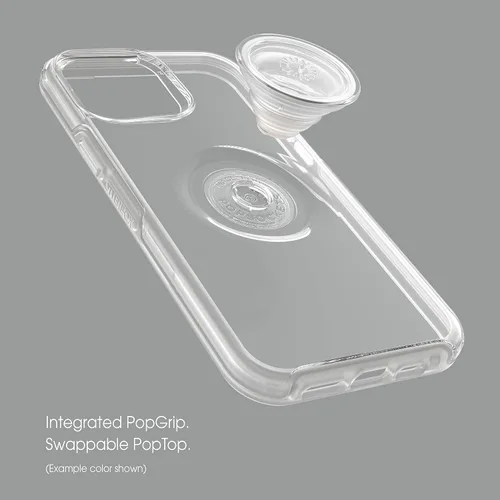 Vista 5 de OtterBox Otter + POP Symmetry Series - Funda transparente para iPhone 13 Pro Max, polvo de estrellas (transparente/brillante)