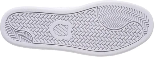 Vista 4 de K-Swiss Tenis Court Casper III para mujer Vestido Blanco Blanco Pimienta Azul 140