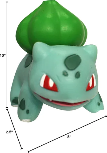 Vista 11 de Figura de batalla de Pokémon, paquete de 8 unidades - Seis figuras listas para la batalla de 2 pulgadas y dos figuras de 3 pulgadas, incluyendo