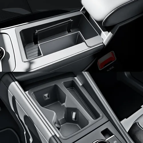 Vista 8 de BIBIBO Organizador de consola central VW Atlas 2024 para bandeja de consola Volkswagen Atlas 2024 + 2024 Atlas 2024, organizador de palets