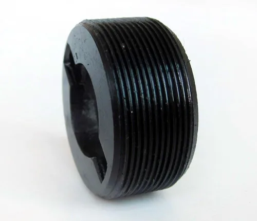 Vista 3 de L-faster Adaptador de rueda libre de repuesto de bicicleta DIY Triciclo sin dientes Conector de volante La parte entre dos hilo de rueda libre