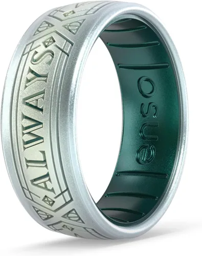 Vista 7 de Anillos Enso Mundo Mágico de Harry Potter - Anillos Cómodos de Silicona