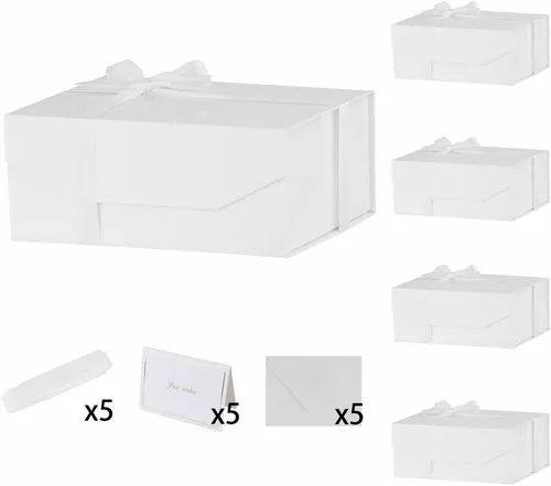 Vista 67 de 1 paquete de caja de regalo negra con tapas, pequeña de 12 x 8 x 2.7 pulgadas, cajas de regalo para ropa, cajas de regalo para camisas con cinta
