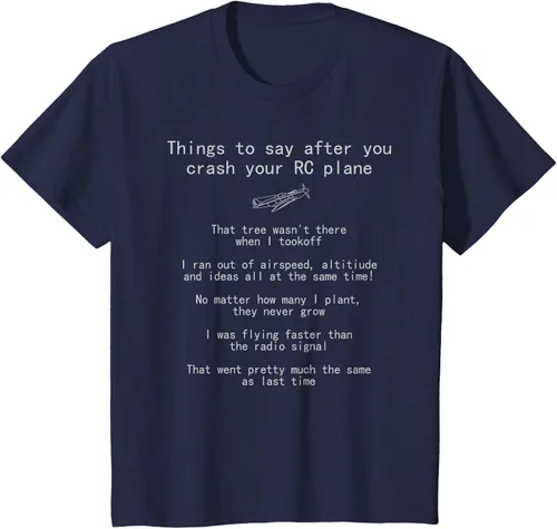Vista 76 de Cosas que decir cuando te estrellas con tu camiseta RC Plane hobby