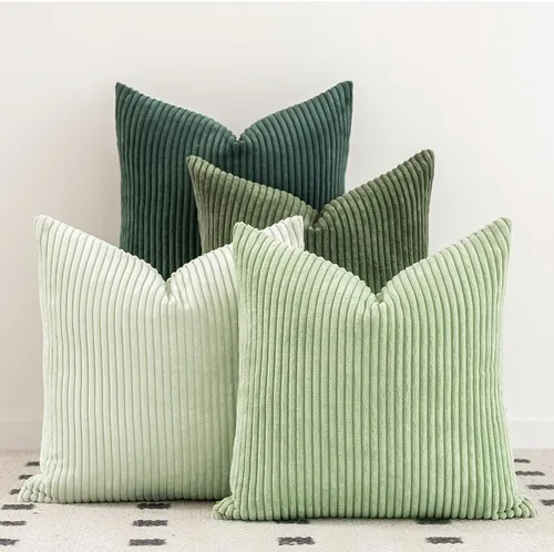 Vista 13 de LANANAS Fundas de almohada neutrales para sofá de 18x18 pulgadas, juego de 4 fundas decorativas de estilo granja boho para sala de estar, sofá