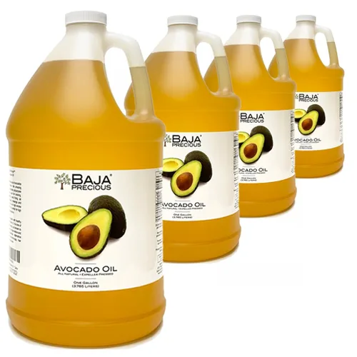 Vista 5 de Baja Precious Aceite de aguacate, 1 galón. Grado alimenticio, perfecto para cocinar a altas temperaturas, cuidado de la piel, tratamientos