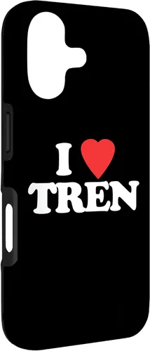 Vista 3 de I Love Tren - Funny Bodybuilder Weightlifting Workout Gym Case for iPhone 17