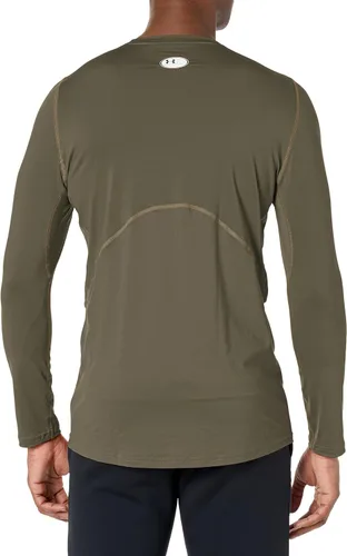 Vista 2 de Camiseta de manga larga ajustada HeatGear para hombre
