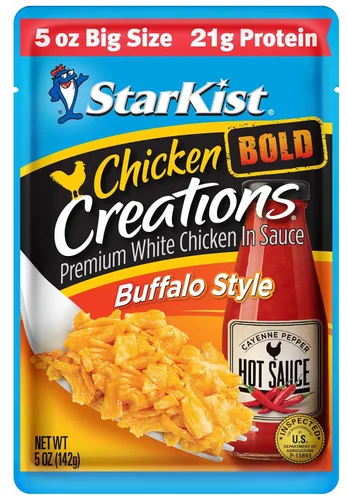 Vista 26 de StarKist Chicken Creations BOLD Buffalo Style - Bolsa de 2.6 oz