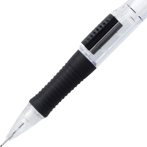 Vista 4 de Pentel QUICK CLICK - Portaminas, (0.5mm), cuerpo negro, caja de 12 (PD215A)
