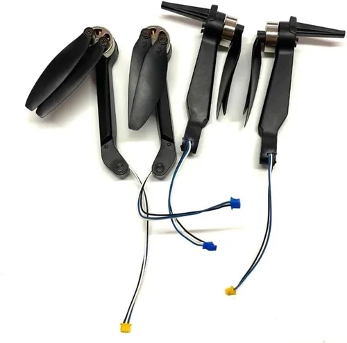 Vista 3 de E88EVO Drone RC sin escobillas E88 EVO Quadcopter Parts Guard Motor Propellers Arm Accesorio (16 cuchillas 8 Guardia)