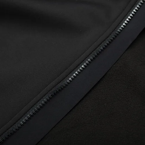 Vista 9 de YKYWBIKE Chaleco de ciclismo de invierno resistente al viento, chaleco de forro polar impermeable para bicicleta MTB chaleco sin mangas, Negro