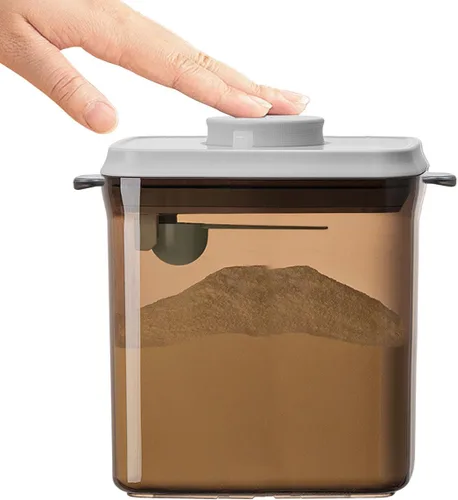 Vista 8 de Ankou Contenedor hermético para fórmula - 1000 ml/400 g Dispensador de fórmula con tapas, contenedores de almacenamiento de alimentos sin BPA 33.8