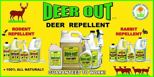 Vista 4 de DEER OUT® Recambio listo para usar de 1 galón - Repelente de ciervos.