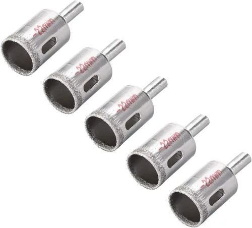 Vista 13 de uxcell Brocas de diamante de 0.157 in, sierras de agujero para azulejos de vidrio, porcelana, mármol, botellas de cerámica, ollas de ladrillo