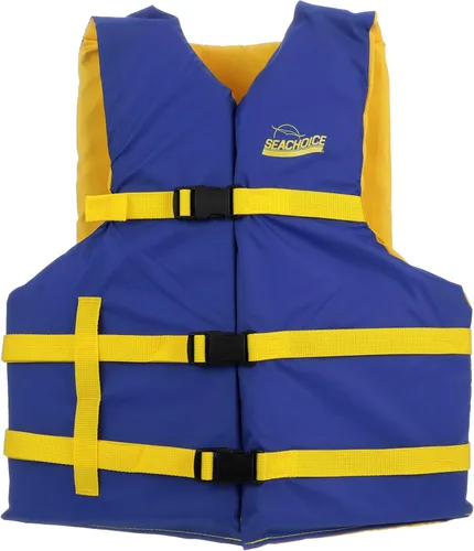 Vista 5 de Seachoice Chaleco salvavidas, chaleco ajustable universal para adultos