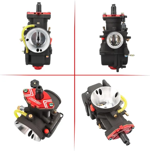 Vista 5 de NIBBI Carburador PWK24mm, apto para motor de motocicleta de 125cc—150cc con jets de carburador para DirtBike MiniBike Pit Bike GY6 ATV
