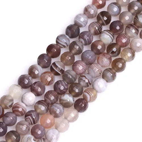 Vista 25 de GEM-Inside - Cuentas sueltas de amatista natural de 0.236 pulgadas (0.236 in), cristal facetado, piedra energética para hacer joyas, 15 pulgadas