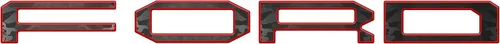 Vista 7 de Superposiciones de letras Raptor Grille - Compatible con Raptor 2021-2023