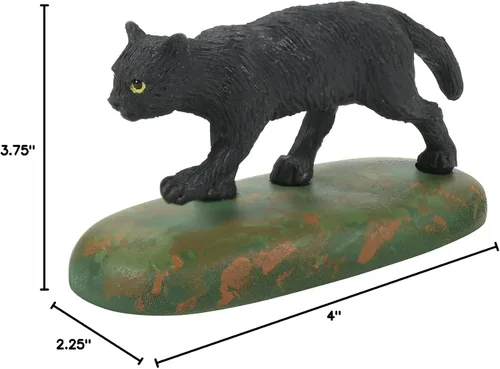 Vista 5 de Department 56 Village Accessories - Juego de figuras de Halloween a Clowder of Cats, 1.125 pulgadas, color negro
