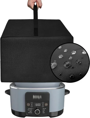 Vista 7 de Cubierta antipolvo para cocina, resistente, impermeable y a prueba de polvo, multiusos, compatible con Ninja MC1001 Foodi Possible Cooker PRO de 8.5