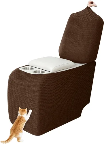Vista 76 de ALIECOM Fundas 100% impermeables para sofá seccional reclinable, forma de L, elásticas, para esquina, funda para sofá seccional reclinable, lavable
