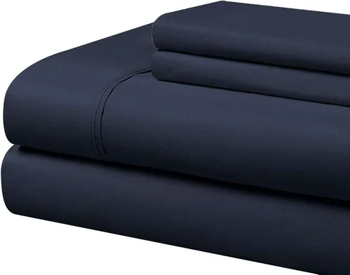 Vista 22 de Cathay Home Essentials Juego de sábanas de microfibra ultra suave, hipoalergénicas, resistentes a las arrugas, doble cepillado, color aguamarina
