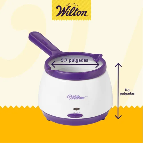 Vista 2 de Wilton Candy Melts Olla para Derretir, Perfecta para Fresas y Cakepops, Capacidad de 2.5 Tazas, el Empaque Puede Variar