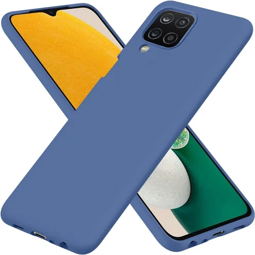 Vista 9 de Para Galaxy A12 4G/M12 Caso, Funda De Goma De Gel De Silicona Negro