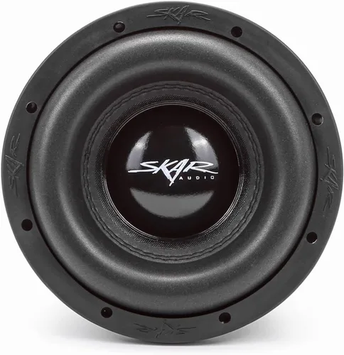 Vista 2 de Skar Audio EVL-8 D4 - Subwoofer para automóvil de 8 pulgadas, 1200 W de potencia máxima, doble 4 Ohm