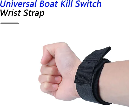 Vista 4 de Cordón para interruptor de ataque de barco, correa de muñeca flotante universal para moto acuática, reemplazo ajustable